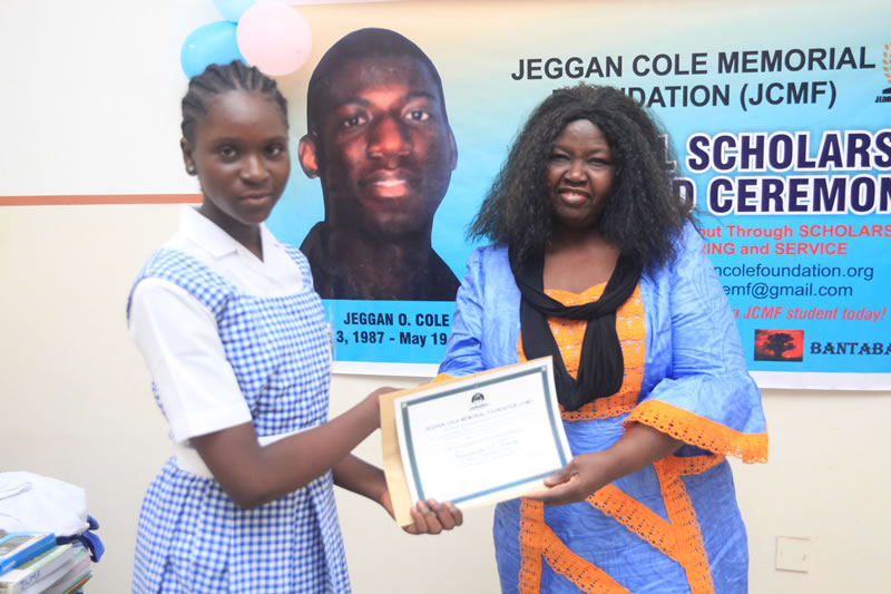 Jeggan Cole Memorial Foundation: 4th Annual Scholarship Award Ceremony